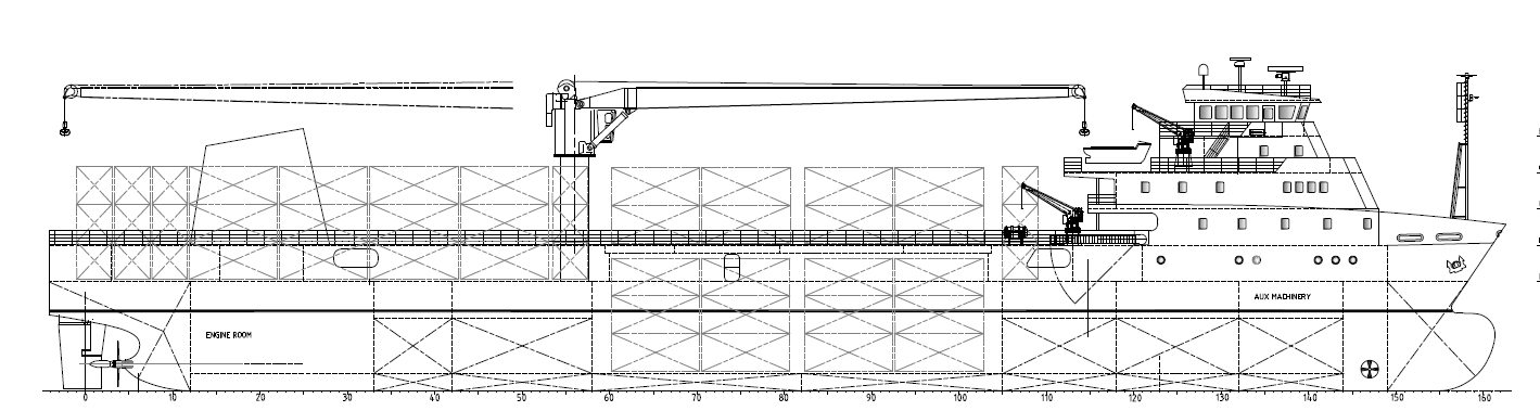99m Container Ship