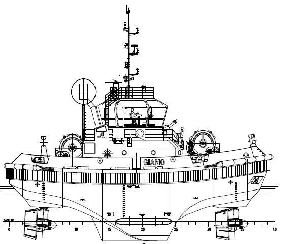 25.8m Harbor Tug