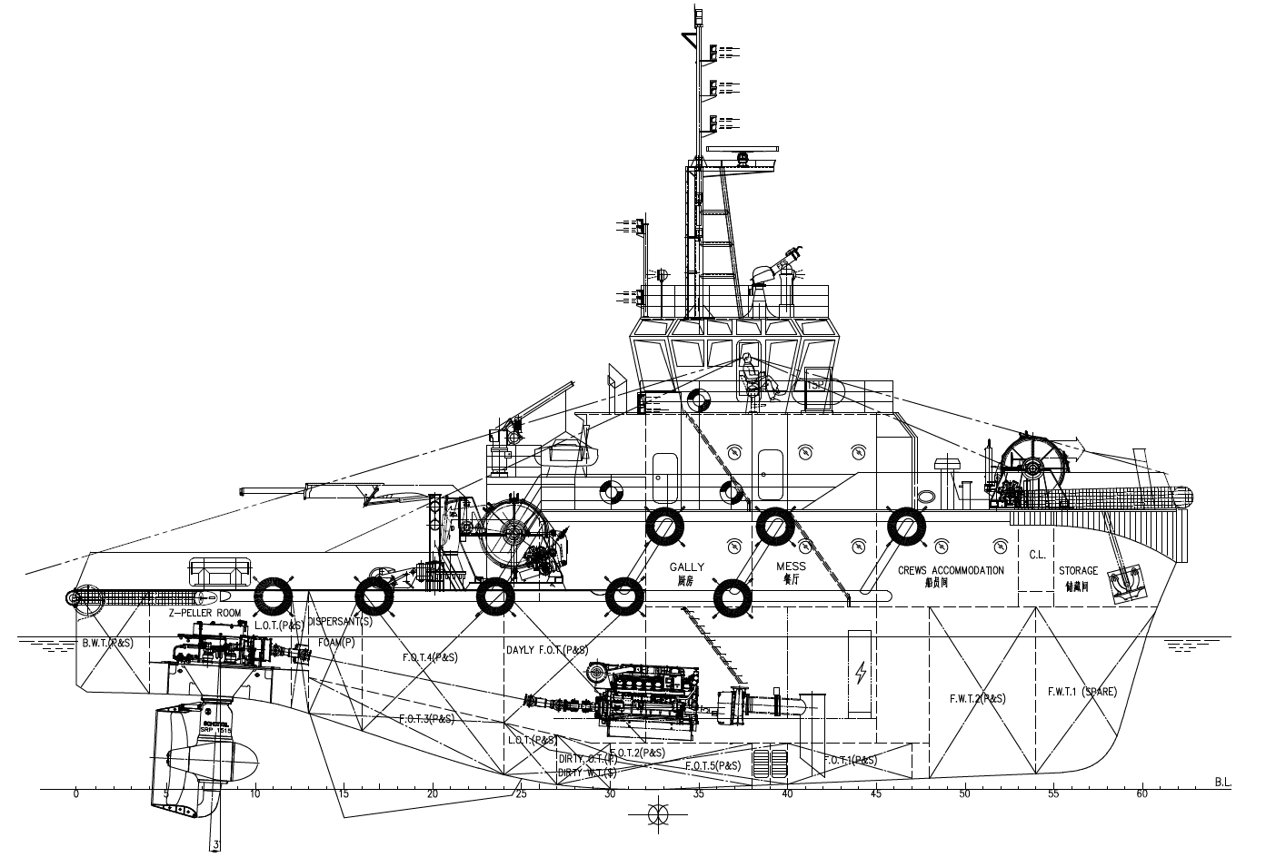 32m Harbor Tug